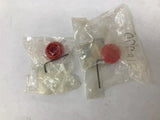 General Electric CR104PXM04 Mushroom Head Cap Arrow Lot Of 2