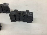 IDEC SY4S-05 Relay Socket Lot Of 3
