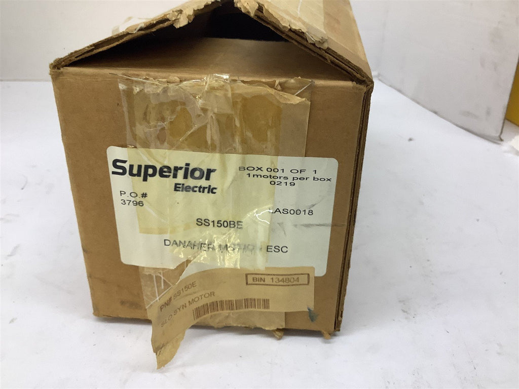 Superior Electric SS150BE Slo-Syn/Synchronous Motor 120 VAC 60/72 RPM 50/60 Hz