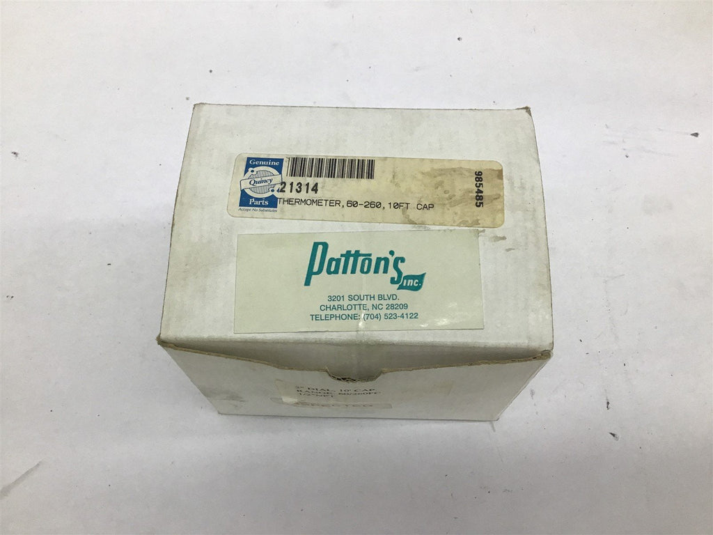 Pattons Inc 21314 Thermometer 2" 60/260 Degree 1/2" NPT