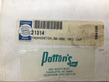 Pattons Inc 21314 Thermometer 2" 60/260 Degree 1/2" NPT