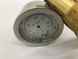 Pattons Inc 21314 Thermometer 2" 60/260 Degree 1/2" NPT