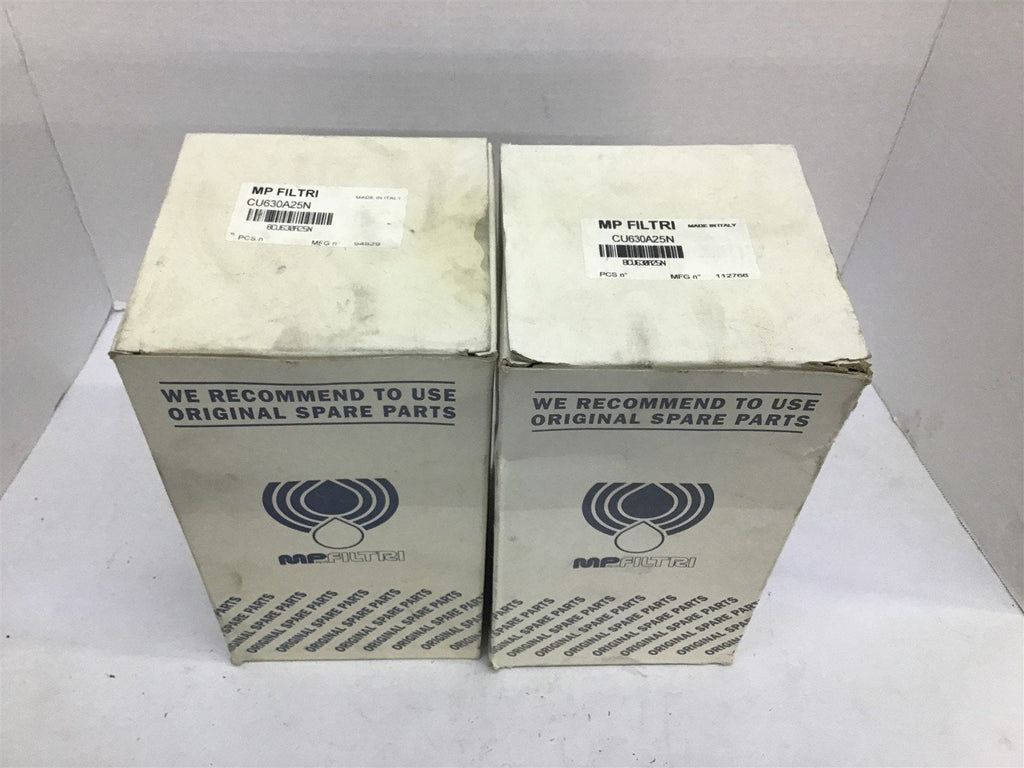 MP Filtri CU630A25N Filter Lot Of 2