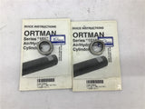 Ortman RG001530020 Cylinder Repair Kit Lot Of 2