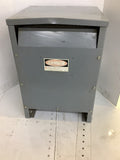 Square D 15S40H Transformer Class AA 15 kVA 60 Hz Type S 480-120/240 V