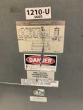 Square D 100S06291 Transformer Type S 100 kVA 480 HV 208 HA 120 LV 833 LA 1 PH