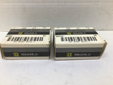 Square D Class 9998 Type SL-3 Ser. A 3 P Contact Kit Type S Size 1 Lot Of 2