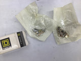 Square D Class 9998 Type SL-3 Ser. A 3 P Contact Kit Type S Size 1 Lot Of 2