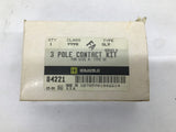 Square D Class 9998 Type SL9 Ser. B 3 P Contact Kit Size 4 Type SF