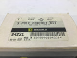 Square D Class 9998 Type SL9 Ser. B 3 P Contact Kit Size 4 Type SF