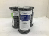 Pentair Pentek C2 Carbon-Impregnated Cellulose Filter Cartridge Lot Of 3