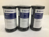 Pentair Pentek C2 Carbon-Impregnated Cellulose Filter Cartridge Lot Of 3