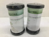 Pentek C2 Carbon-Impregnated Cellulose Filter Cartridge Lot Of 2