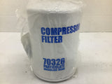 Particulate Microglass Media 70326 Compressor Filter