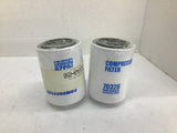 Particulate Microglass Media 70236 Compressor Filter Lot Of 2