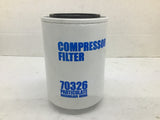 Particulate Microglass Media 70326 Compressor Filter