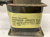 Cerutti RE 65733 Transformer 0.240 kVA 480 V 60 Hz 3 PH