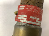 Crouse and Hinds ECGJH 212 Conduit Fitting For Hazardous Locations 3/4" 12" L