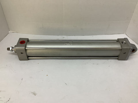 SMC NCDA1C200-1200 Pneumatic Cylinder 5/8" OD RAM x 12" Stroke x 2" Bore