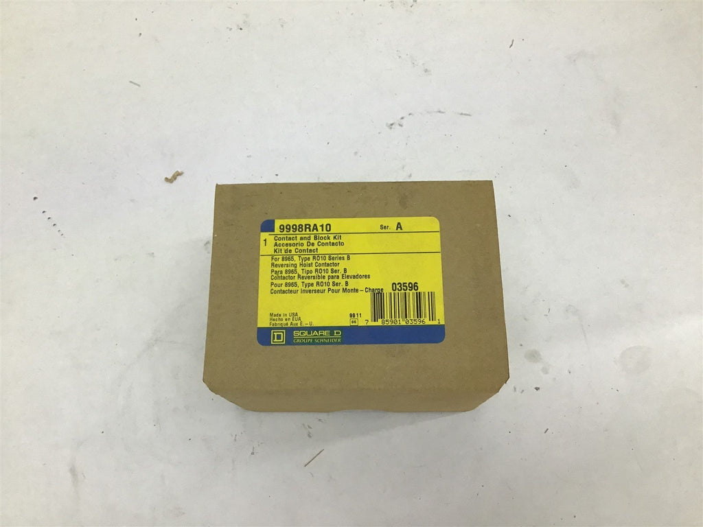 Square D 9998RA10 Contact and Block Kit