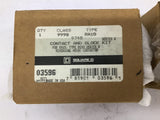 Square D Class 9998 Type RA10 Contact And Block Kit Lot Of 2
