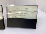 Modutec Percent Trip Current 0-150 Meter Lot Of 2