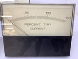 Modutec Percent Trip Current 0-150 Meter Lot Of 3