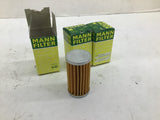 Mann Filter H42 Fuel Filter Lot Of 3
