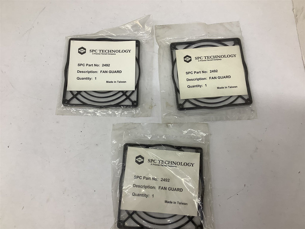 SPC 2492 4-1/2" x 4-1/2" Fan Guard Lot Of 3