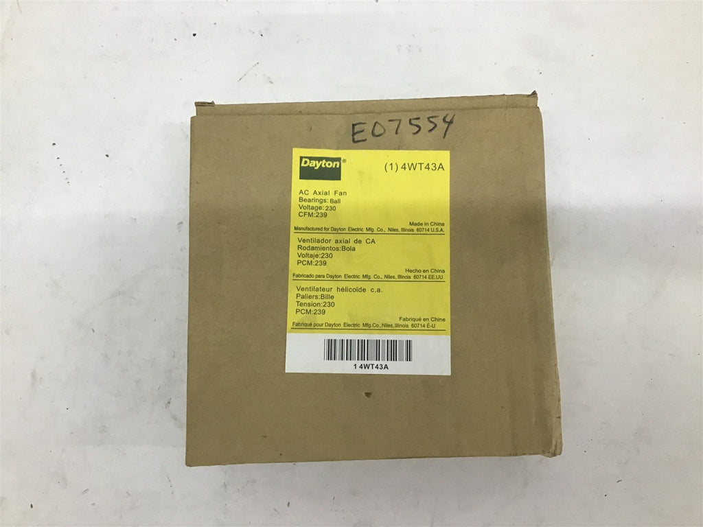 Dayton 4WT43A AC Axial Fan 230 V