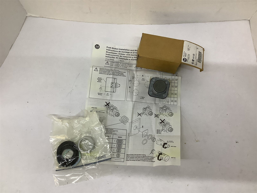 Allen Bradley 800T-A4A Flush Head Push Button