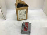 Hubbell Killark XS-8C Tumbler Switch 3 P 12 Amp