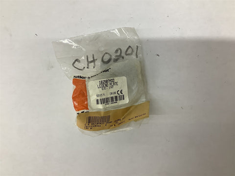 Cutler Hammer 10250TM33 Legend Plate