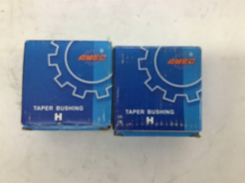 Amec Taper Bushing H 5/8 Lot Of 2