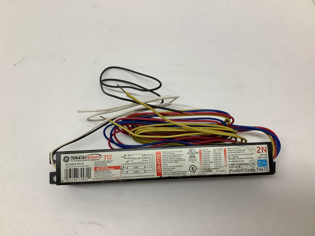 GE GE240PS-MV-N Electronic Ballast