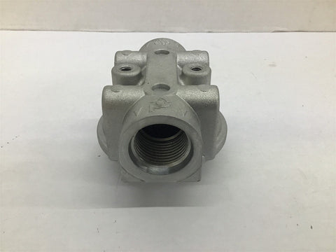 3/4" NPT Fuel/Oil Filter Housing 3/16" Bolt Hole x 1" Receiver x 1" Screw