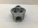 3/4" NPT Fuel/Oil Filter Housing 3/16" Bolt Hole x 1" Receiver x 1" Screw