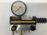 John Crane SFP-C-08-10 Safe Unit Valve W/ Wikai Pressure Gauge
