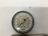 John Crane SFP-C-08-10 Safe Unit Valve W/ Wikai Pressure Gauge