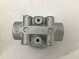 48-13 NPT Fuel/Oil Filter Housing 3/16" Bolt Hole x 1" Receiving Hole x 1" Bolt