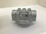 48-13 NPT Fuel/Oil Filter Housing 3/16" Bolt Hole x 1" Receiving Hole x 1" Bolt