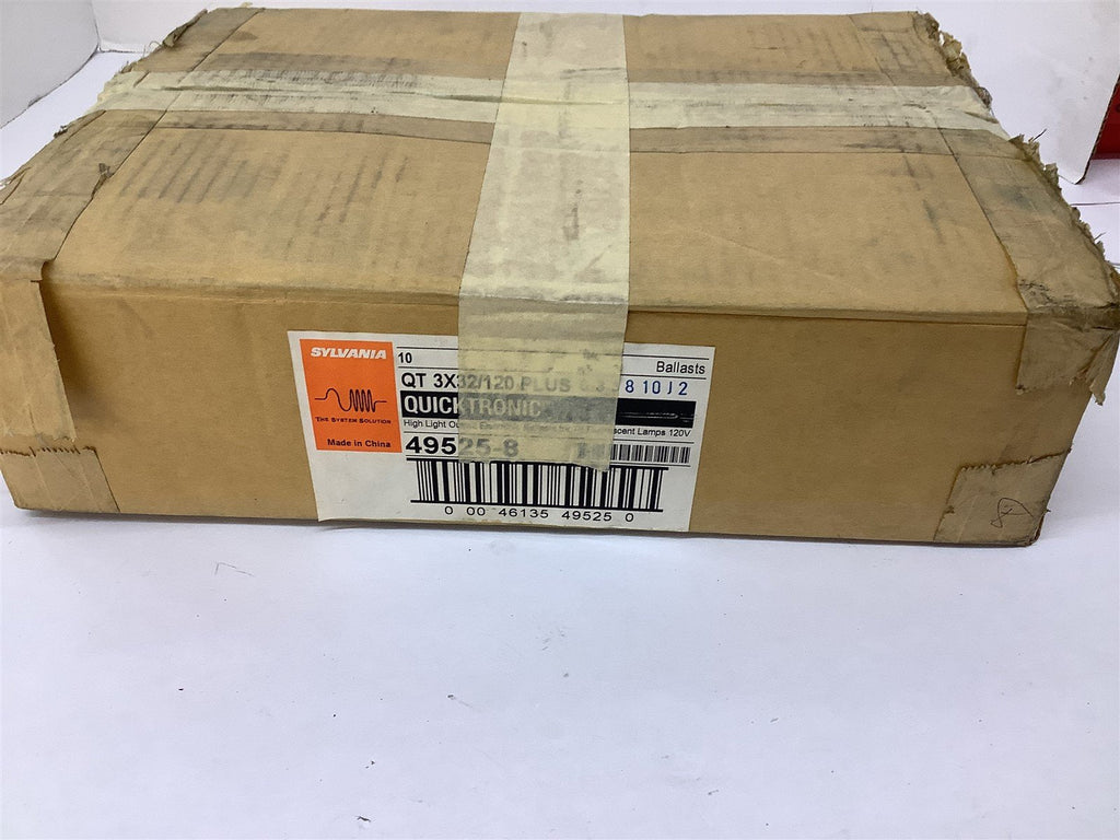 Sylvania QT 3X32/120 3-Lamp Instant Start Electronic Ballast Box Of 10