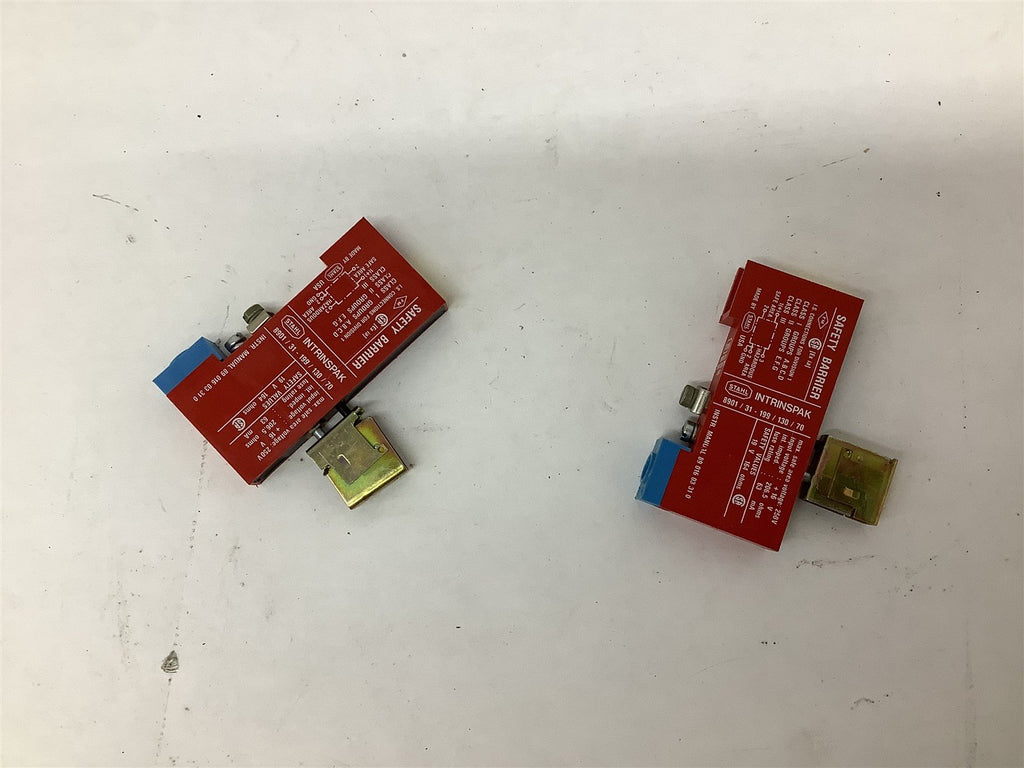 Stahl 8901/31-199/130/70 Intrinsic Safety Barrier Lot Of 2