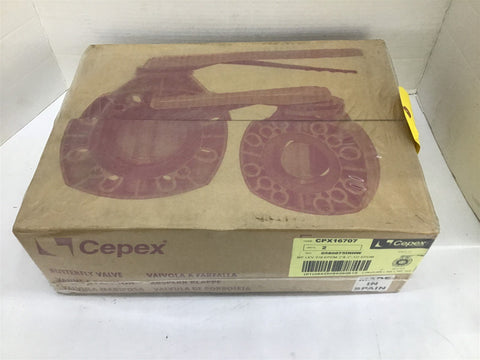 Cepex Hayward CPX16707 Butterfly Valves Box of 2