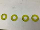 Allen-Bradley 800T-X646EM Emergency Stop Legend Plate 1-3/16" ID Lot Of 4