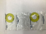 Allen-Bradley 800T-X646EM Emergency Stop Legend Plate Lot of 2