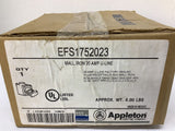 Appleton Electric EFS1752023 Mall Iron/Receptacle 20 Amp