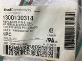 Woodhead Connectivity/Brad Harrison 1R4004A20A120 4P 16 AWG Female Straight 12'