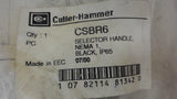 Cutler-Hammer Csbr6 Selector Handle, Nema 1, Black, Ip65