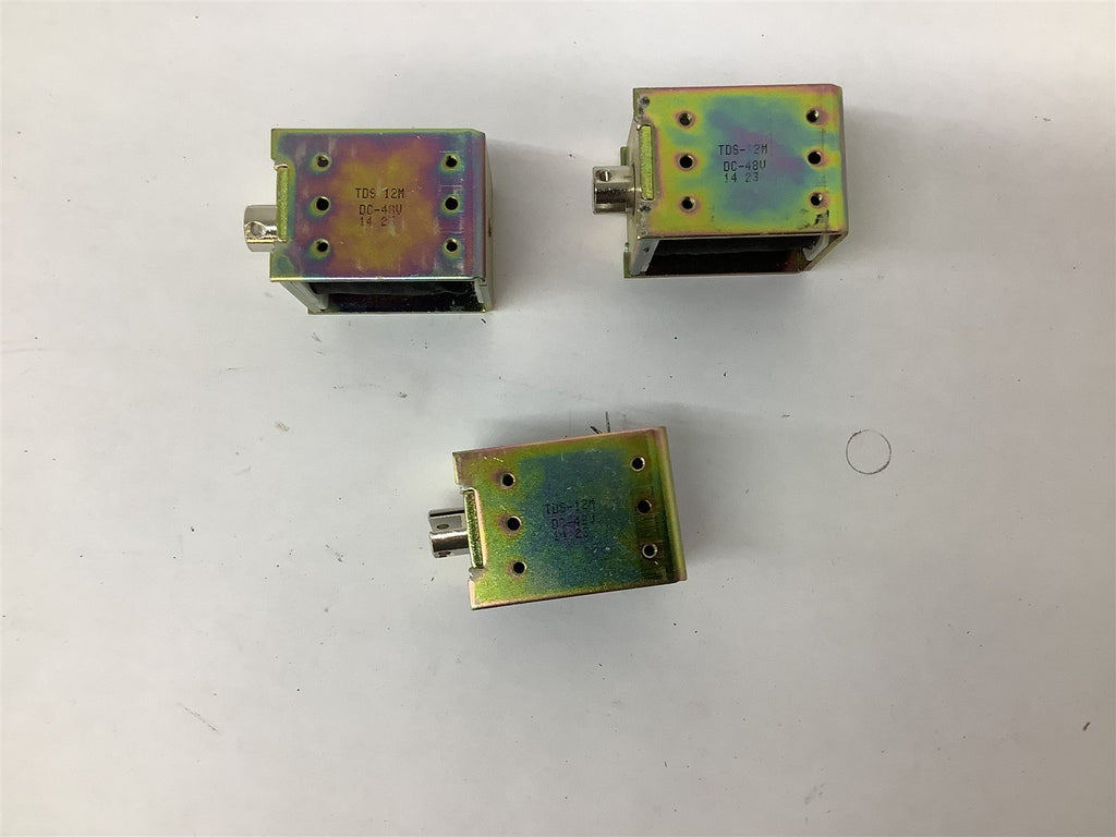 EBE TDS-12M Solenoid With Pin Lot Of 3